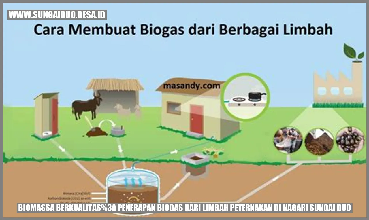 Biomassa Berkualitas: Penerapan Biogas dari Limbah Peternakan di Nagari Sungai Duo