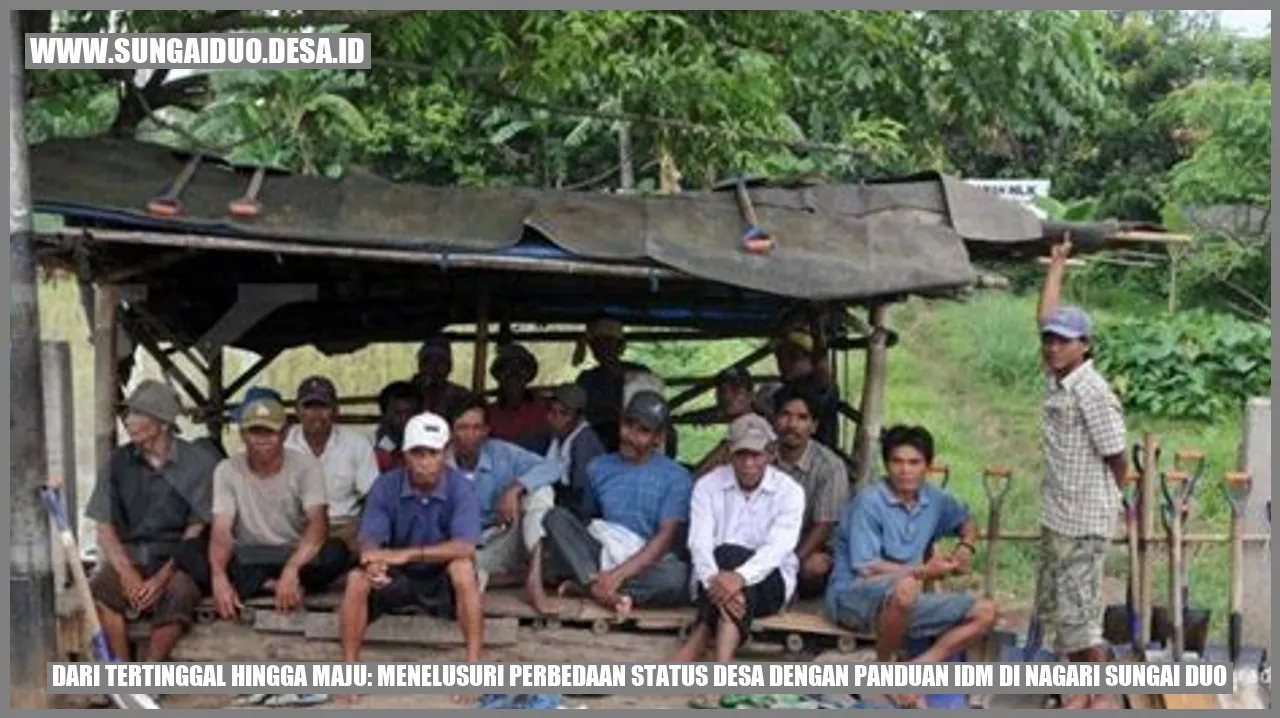Dari Tertinggal Hingga Maju: Menelusuri Perbedaan Status Desa dengan Panduan IDM di Nagari Sungai Duo