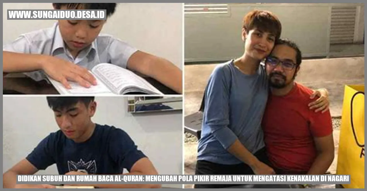 Didikan Subuh dan Rumah Baca Al-Quran: Mengubah Pola Pikir Remaja untuk Mengatasi Kenakalan di Nagari