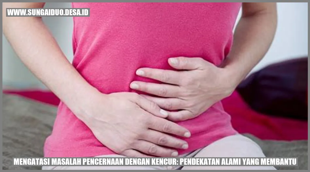 Makanan Ajaib untuk Pencernaan: Kencur Solusi Ampuh!