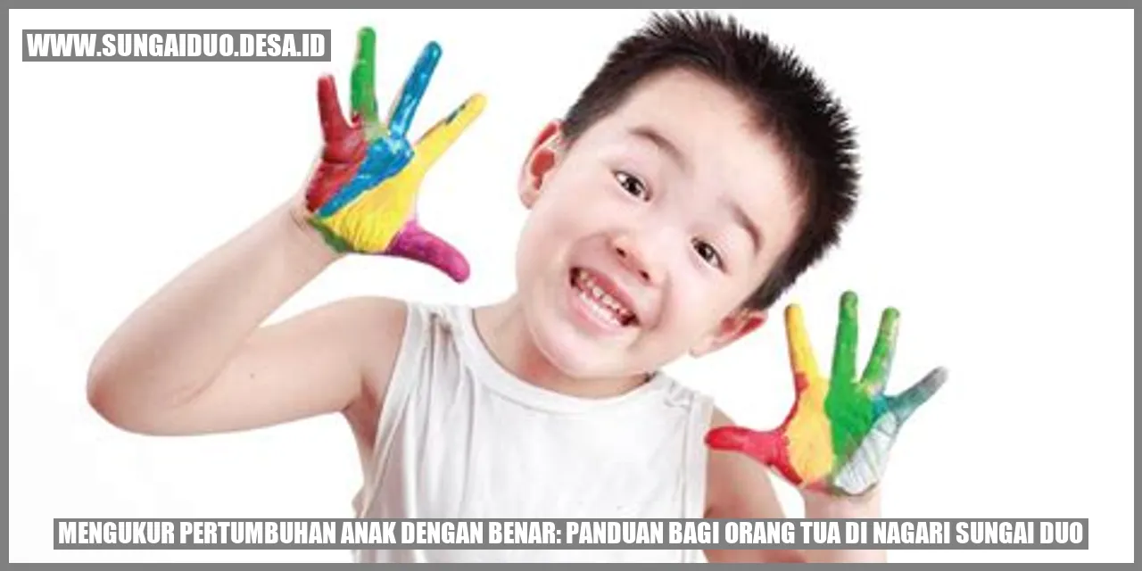 Mengukur Pertumbuhan Anak dengan Benar: Panduan bagi Orang Tua di Nagari Sungai Duo