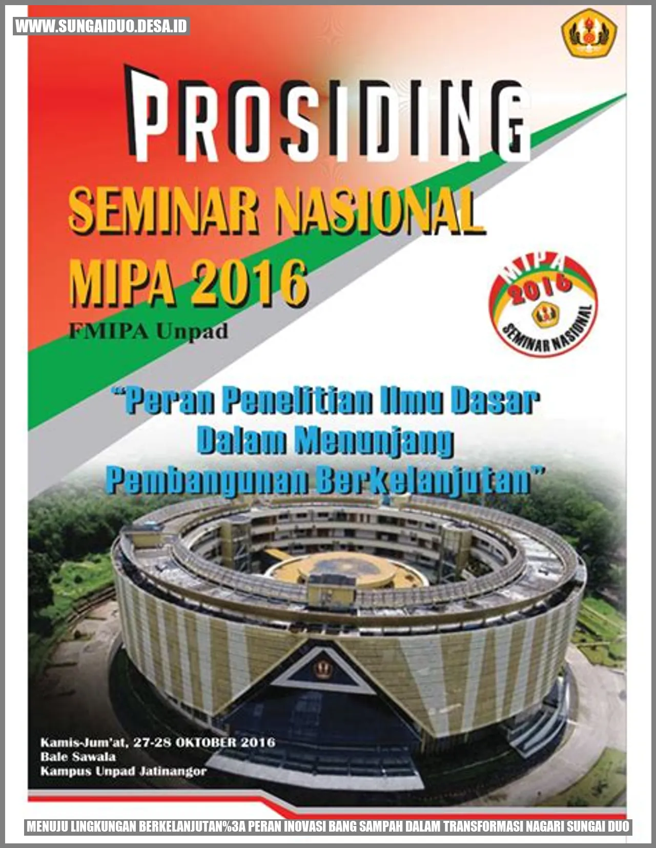 Menuju Lingkungan Berkelanjutan: Peran Inovasi Bang Sampah dalam Transformasi Nagari Sungai Duo
