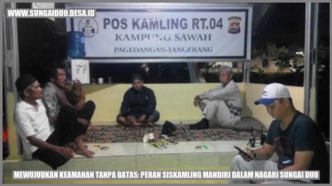 Siskamling, Benteng Pertahanan Keamanan Desa di Era Modern
