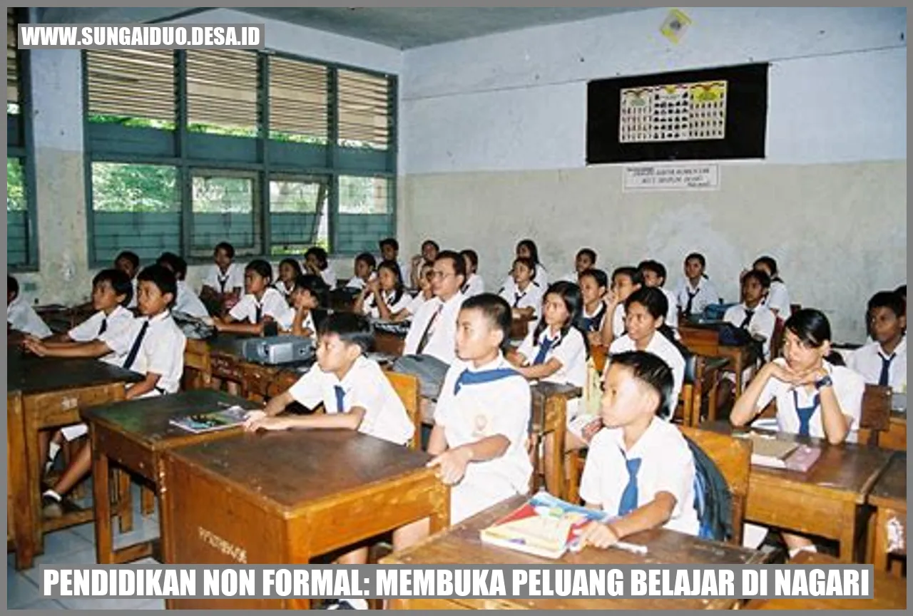 Pendidikan Non Formal: Membuka Peluang Belajar di Nagari