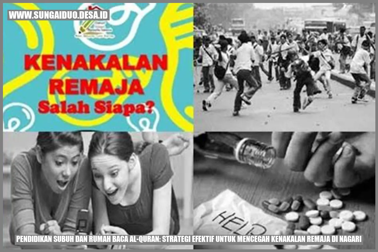 Pendidikan Subuh dan Rumah Baca Al-Quran: Strategi Efektif untuk Mencegah Kenakalan Remaja di Nagari