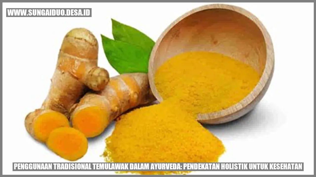 Penggunaan Tradisional Temulawak dalam Ayurveda: Pendekatan Holistik untuk Kesehatan