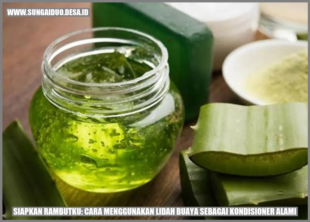 Siapkan Rambutmu: Cara Menggunakan Lidah Buaya sebagai Kondisioner Alami