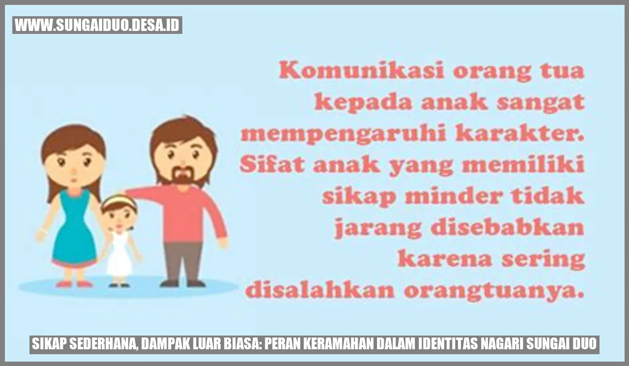 Sikap Sederhana, Dampak Luar Biasa: Peran Keramahan dalam Identitas Nagari Sungai Duo