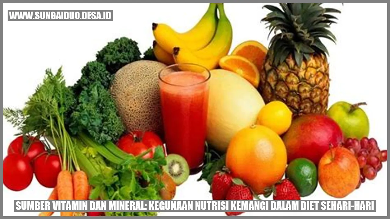 Sumber Vitamin dan Mineral: Kegunaan Nutrisi Kemangi dalam Diet Sehari-hari